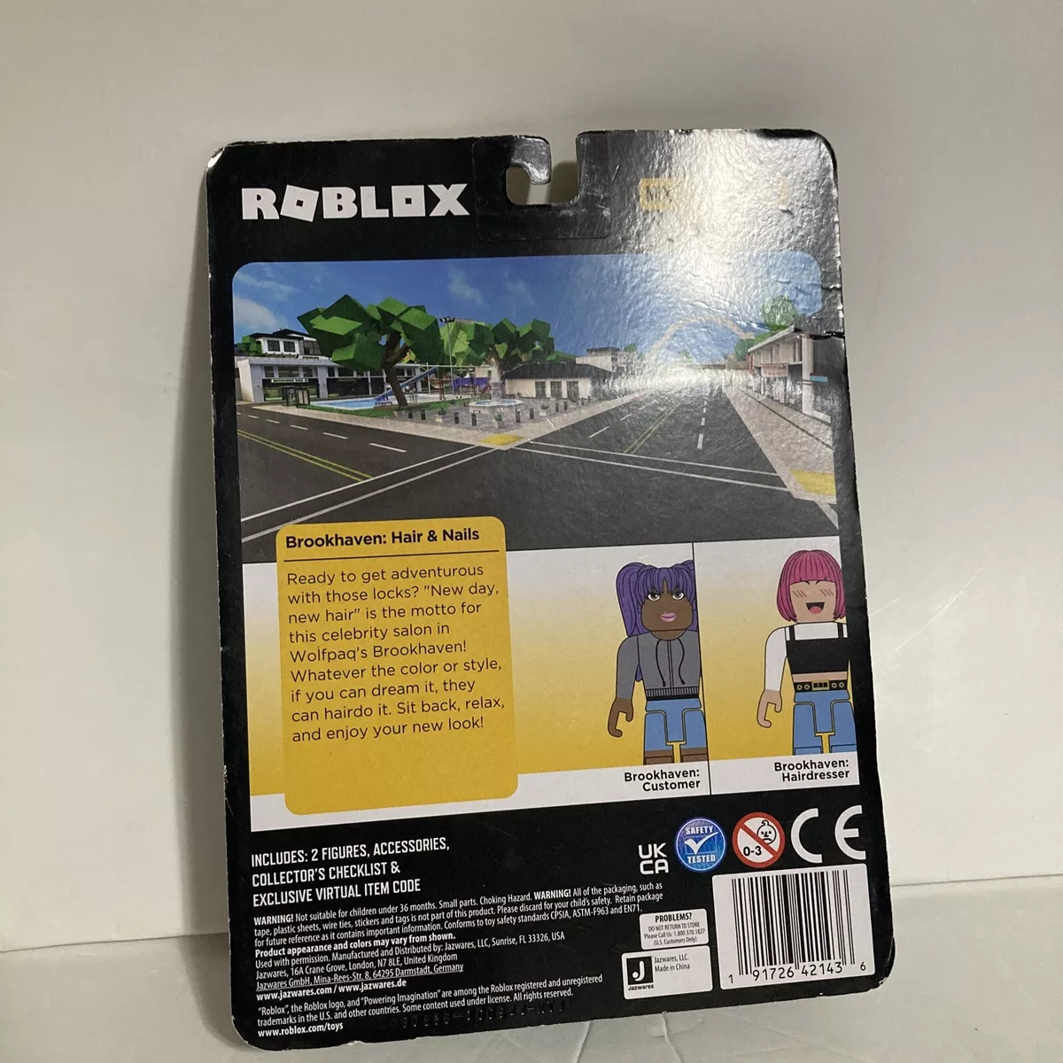 Roblox Brookhaven: Hair & Nails w/ Exclusive Virtual Code Brand