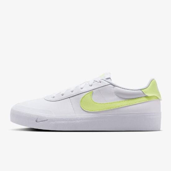 Кроссовки Nike Court Shot Leather White/Lemon Twist (FQ8146-106) Доставлены в кратчайшие сроки