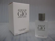ACQUA DI GIO MEN GIORGIO ARMANI 0.17 oz / 5 ML Eau De Toilette Miniature In Box