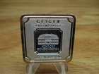 Geiger Edelmetalle 1 oz Fine Silver Bar Schloss Güldengossa Square one ounce