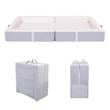 Lettino box da viaggio pieghevole trasportabile bambini neonati schiuma leggero