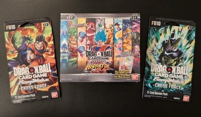 Dragon Ball Super Masters History of Z Booster Box!    Factory Sealed & 2 Pack