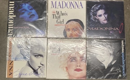 Madonna Vinyl Record Lot Of 7