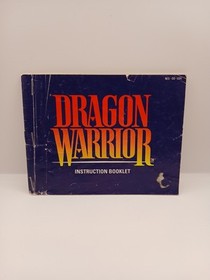 Dragon Warrior - Original Nintendo - NES - Cartridge and Manual - Authentic