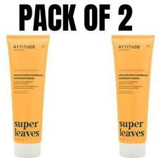 ATTITUDE Super Leaves Science Conditioner Cranberries 8 fl oz Pack of 2