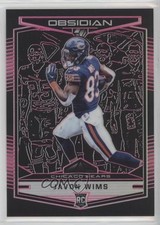 2018 Panini Obsidian Electric Etch Purple 20/75 Javon Wims #163 s3g