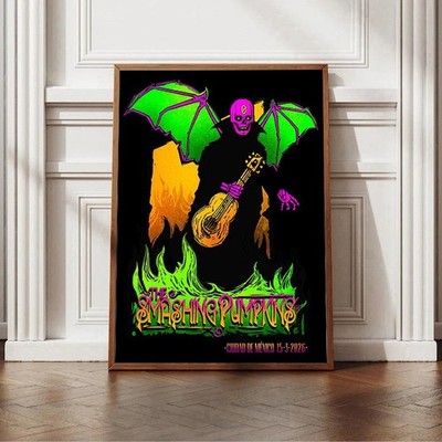 The Smashing Pumpkins Mar 15 2026 Estadio GNP Seguros, Mexico City Mexico Poster