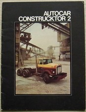 WHITE TRUCKS AUTOCAR USA Sales Brochure April 1978 #AD 2006 EP 20MR 478