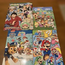 Mario Nintendo Super Mario Theme Coloring Book Set Of 4 One Piece Animal