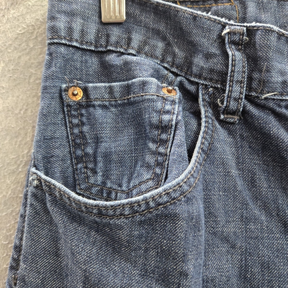 VINTAGE Levi's 501 Men Jeans 32X30 Blue Denim Straight Original