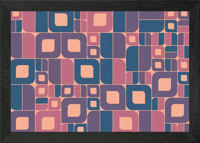 Geometrisches Muster gerahmtes Wandbild Poster Leinwanddruck Bild
