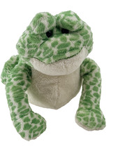 Ganz Green Frog Plush Stuffed Animal Soft Toy Spotted Cute