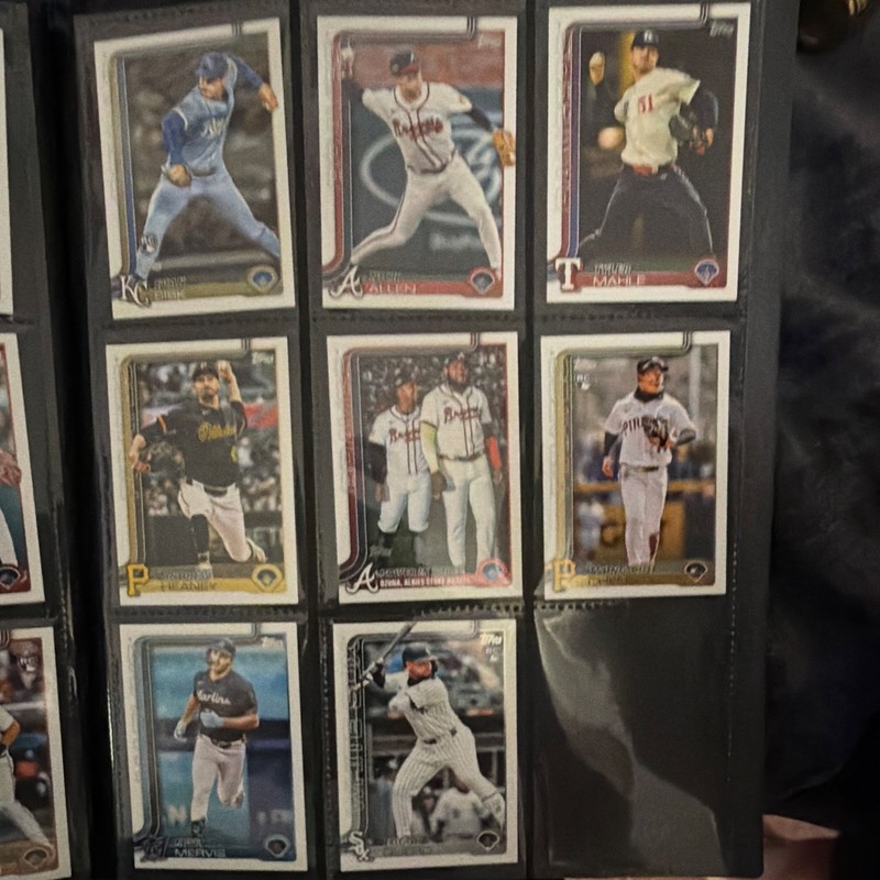 Topps Chrome 2010 MLB 8-Card Lot Royals Braves Rangers Pirates White Sox