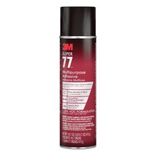 3M Scotch Super 77 Multipurpose Spray Glue Adhesive 16.75oz Aerosol Clear NEW