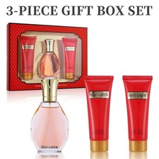 3-Piece Set, Women's Eau De Parfuma Spray Body Lotion ShowerGel Gift Box, Long L