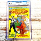 Amazing Spider-Man #129 CGC 9.2 White Pages 1st App Punisher! Marvel Comics 1974