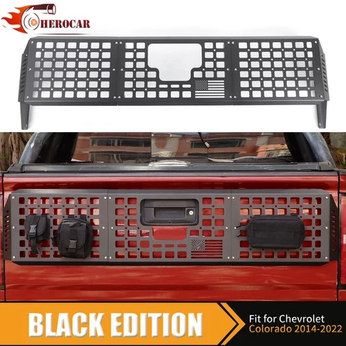 Tailgate Extension Guard Plate Holder Rack For 15-22 Chevy Colorado Accessories