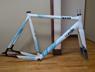 Cinelli Mash Parallax Pista 700C Frame Set White Size 56cm USED