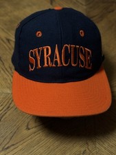 Vintage The Game Embroidered Syracuse University Orangemen Snapback Hat