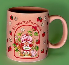 Strawberry Shortcake Mug Mad Engine 2024 Retro Portrait Ceramic Coffee Cup 14 oz