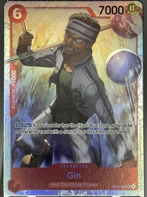One Piece CCG Gin OP15-007 SR EN US Seller