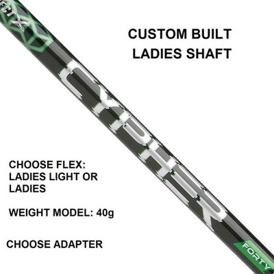 Damen Project X Cypher Forty Driver oder Fairwayschaft - Custom Built