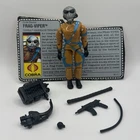 GI Joe 1989 Frag Viper v1  100% Complete Vintage ARAH Figure With File Card