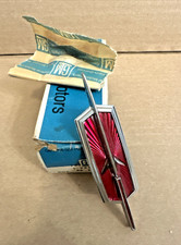 Nos Gm 1973 Olds 88 98 Front Header Emblem Grille Rocket Ornament Oldsmobile New Nos Gm 1973 Olds 88 98 Front Header Emblem Grille Rocket Ornament Oldsmobile New