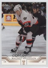 2001-02 Upper Deck Magnus Arvedson #123 0a4