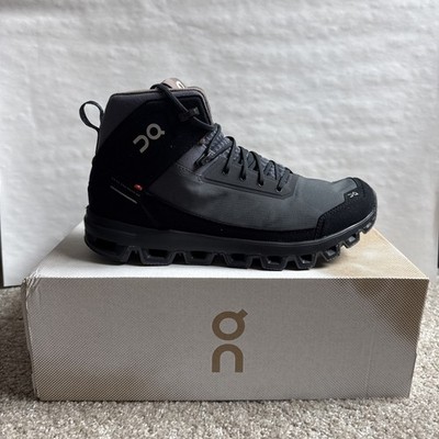 BRAND NEW! On Running Cloudridge Hiking Boots Men s Size 9 Eclipse Black 
