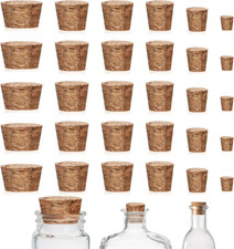 30 Mini Tapered Cork Stoppers for Bottles, Crafts  Home Decor - 6 Sizes