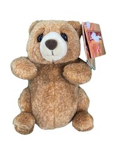 Dakin Lou Rankin Friends Plush Bear "Jasper" Brown  Beige 5" Grizzly