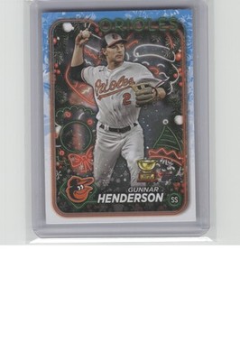 2024 Topps Holiday #H150b Gunnar Henderson B26R4C30