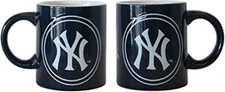 Boelter Brands MLB New York Yankees Logo 2 Pack Mug Set