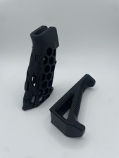 Airsoft toy A2 skull grip and angled fore grip