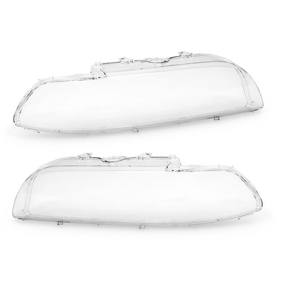#ad Headlight Lens Cover Set Left Right Clear BMW 5 Series E39 Facelift 2000 2003 $79.99