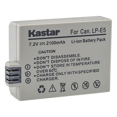 Kastar Battery for OEM Genuine Canon LP-E5 EOS Rebel T1i XS XSi