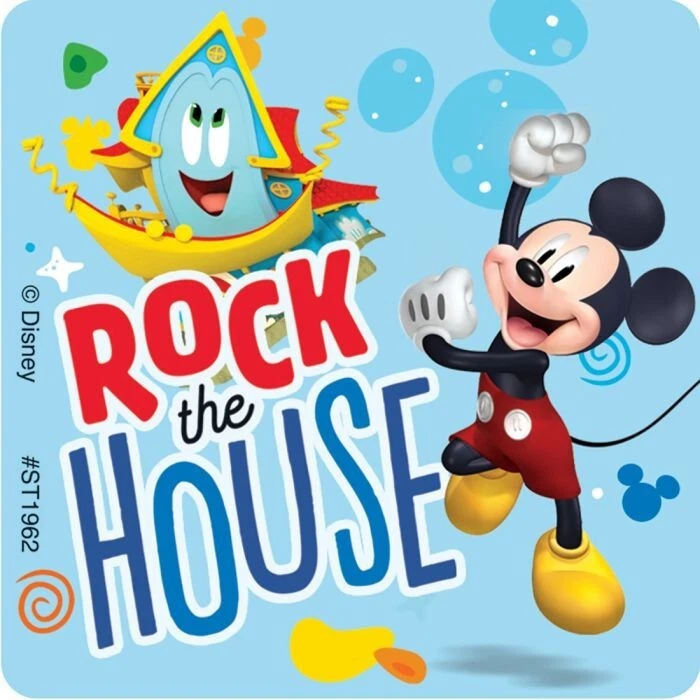 Pegatinas Mickey Mouse x 5 - Favores de fiesta de cumpleaños - Mickey Funhouse Pluto Goofy Foto 2 de 4