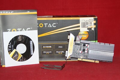 Zotac Nvidia GeForce GT 610, 512MB 64BIT GDDR3, PCI Graphics Card. (ZT-60604)