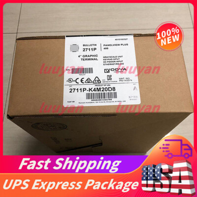 NEW AB 2711P-K4M20D8 VERSION PanelView Plus 6 Graphic Terminal 2711P-K4M20D8 US