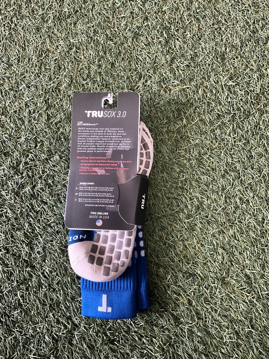 Trusox Grip Socks 3.0 - Blue | eBay
