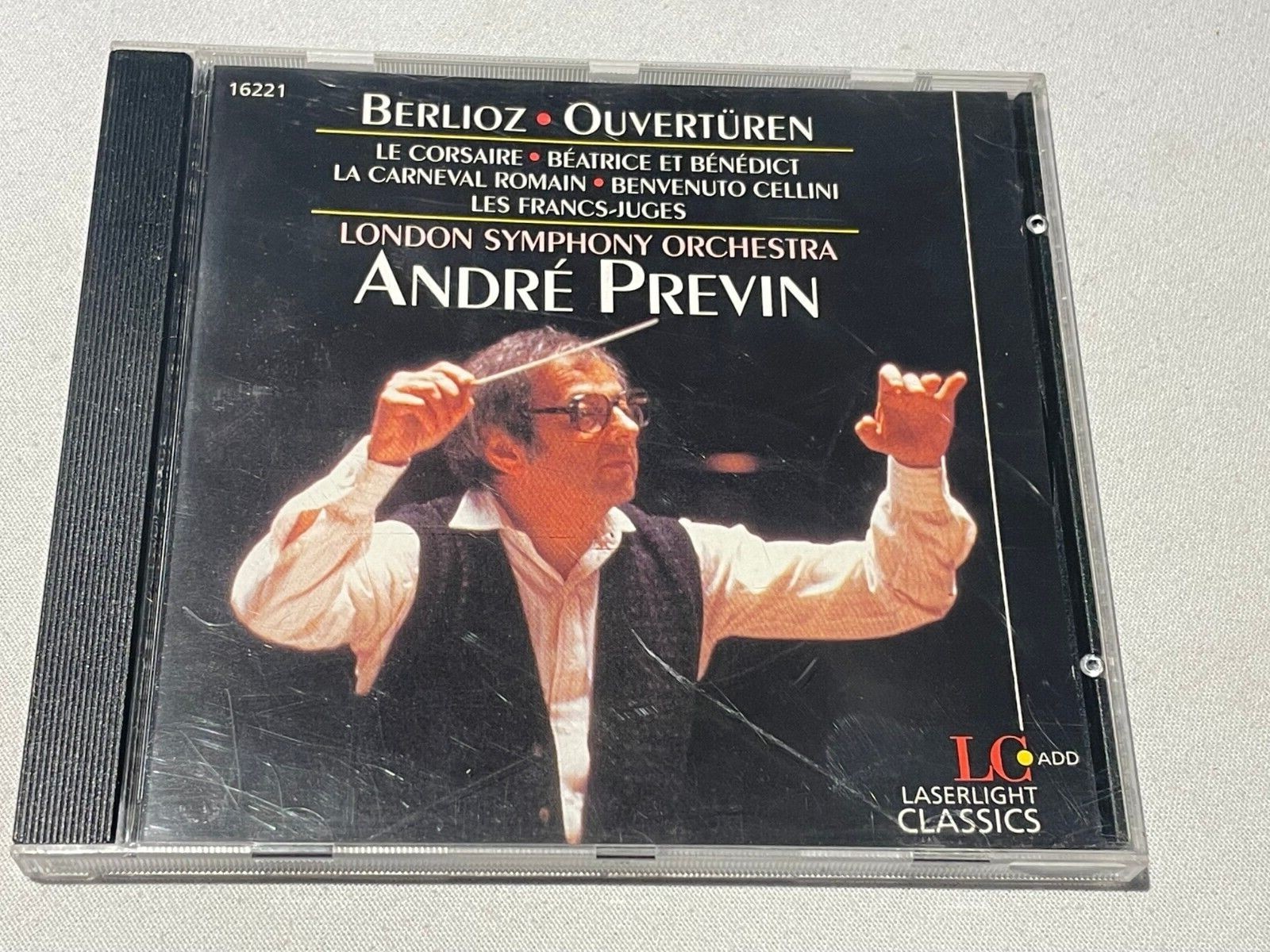 Berlioz - Overtures - London Symphony Orchestra - Andre Previn - CD Album - 1994