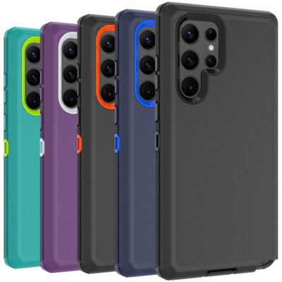 For Samsung Galaxy S22/S22+/S22 Ultra 5G Case Hybrid Shockproof TPU Hard Cover