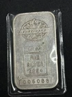 Engelhard 1 oz silver bar 0.999 (Maple Leaf) Vintage LOW SERIAL #006088