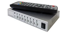 2-Channel Split-Screen RCA Video Mixer With IR Remote