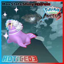 Pokemon Legends: Arceus Shiny Walrein Max Stats