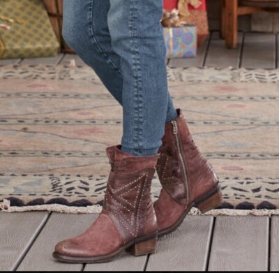 A.S.98 Rich Brown Leather Men\'s Boots never worn! Brand new in box. A.S.98 | Shoes | As98 Brown Ankle Boots With Distressed  main image 4