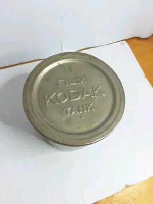 SAMMLERSTÜCK VINTAGE KODAK KAMERA FILM TANK ENTWICKLER WIE BESEHEN MÜLLEIMER #3