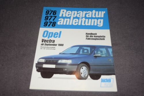 Istruzioni di riparazione manuale di riparazione Opel Vectra A dal settembre 1988 di prima classe - Foto 1 di 6