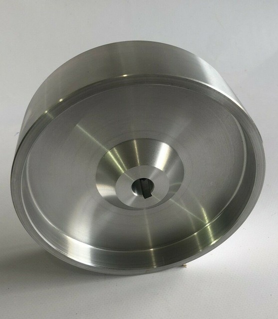 Belt Grinder Drive Wheel 7" Diameter, 5/8" Shaft for 2X72 Knife Grinder